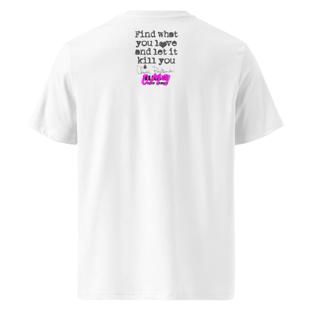 unisex-organic-cotton-t-shirt-white-back-691106c50a8c2.jpg Charles Bukowski - Limited Series