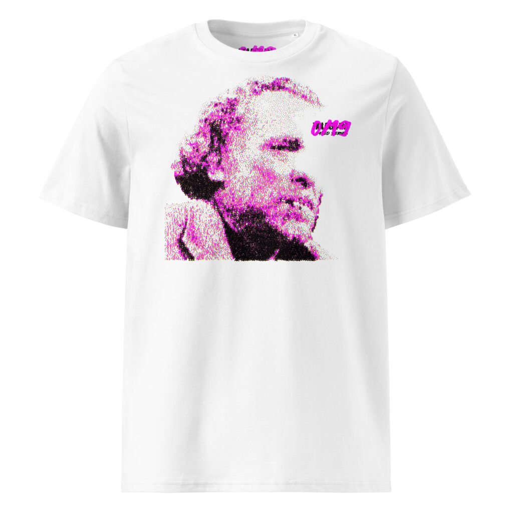 unisex-organic-cotton-t-shirt-white-front-691106c5079f5.jpg Charles Bukowski - Limited Series
